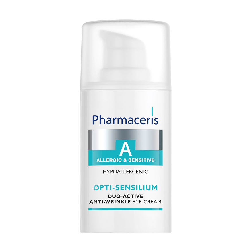 Двохактивний крем для шкіри навколо очей Pharmaceris A Opti-Sensilium Anti-Wrinkle Eye Cream проти зморщок, 15 мл
